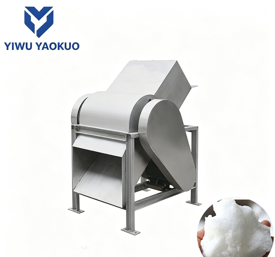 Block ice crusher